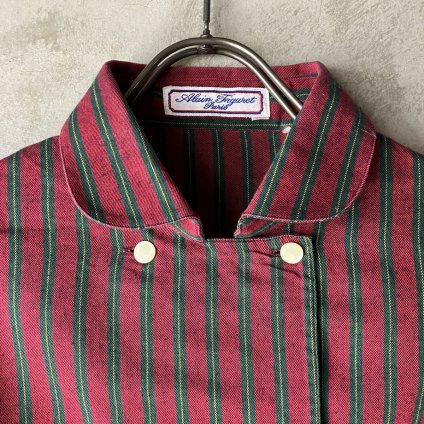 France Vintage Striped Blouse（フランス ヴィンテージ ストライプ ...