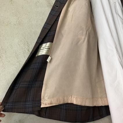 196364's ILGWU Vintage Check Lapel Coatʥơ å ڥ륳 