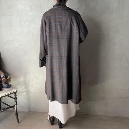 196364's ILGWU Vintage Check Lapel Coatʥơ å ڥ륳 