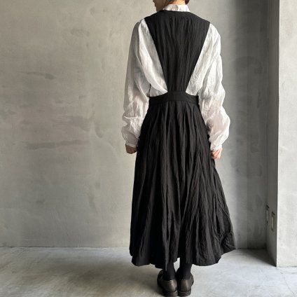 HALLELUJAH 12, Robe tablier Amish（ハレルヤ アーミッシュ エプロンドレス）Black
