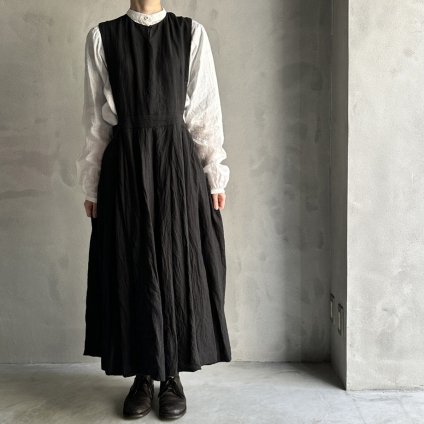 HALLELUJAH 12, Robe tablier Amish（ハレルヤ アーミッシュ エプロンドレス）Black
