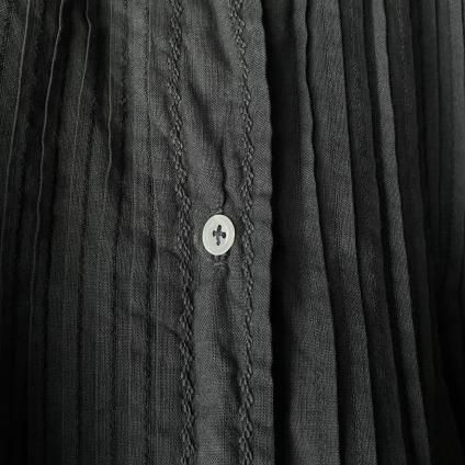 Antique Cotton Pintuck Blouse（アンティーク コットン ピンタック