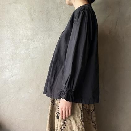 Antique Cotton Pintuck Blouse（アンティーク コットン ピンタック