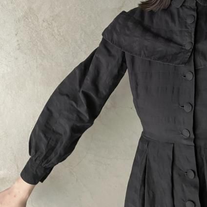 Antique Cotton Roman Collar Dress(アンティーク コットン Antique Cotton Roman Collar Dress(アンティーク コットン