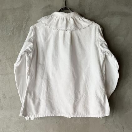 Antique Cotton Frill Blouseʥƥ åȥ ե ֥饦