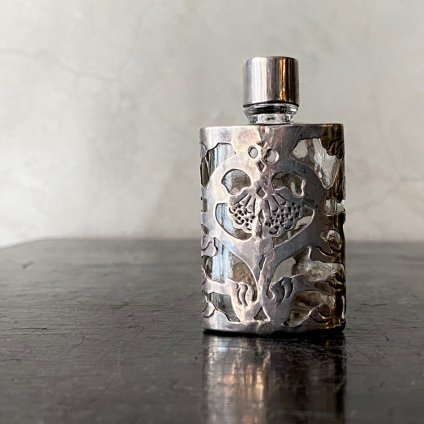 c.1977 Silver Glass Perfume Bottle1977ǯ С 饹 ѥե塼ܥȥ