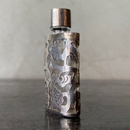 c.1977 Silver Glass Perfume Bottle1977ǯ С 饹 ѥե塼ܥȥ