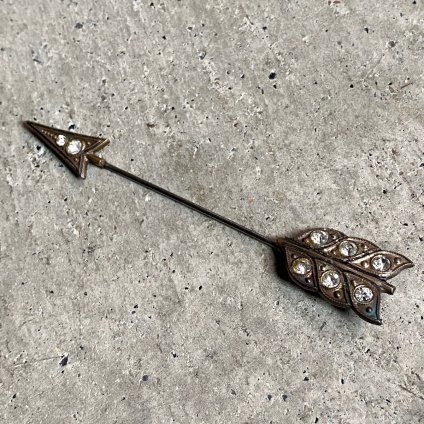 1910-20's Metal Arrow Jabot Pin1910-20ǯ ᥿  ܥåȥԥ