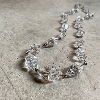 1920-30’s Crystal Glass Necklace（1920-30年代 クリスタルガラス ネックレス）