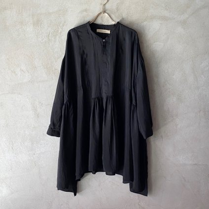 suzuki takayuki broad blouse（スズキタカユキ ブロードブラウス）Black