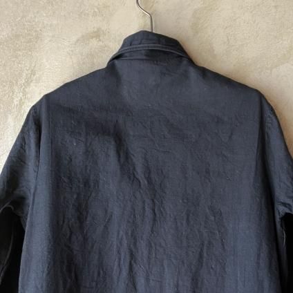 196070's France Vintage Cotton Work Coatʥơ ե åȥ  ˸