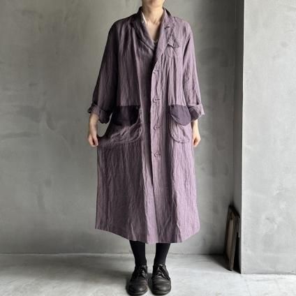 HALLELUJAH 3, Manteau de Nomad(ハレルヤ ノマド コート)Purple/Deep Purple- JeJe PIANO ONLINE BOUTIQUE 神戸のアンティーク時計,ジュエリー,ファッション専門店 HALLELUJAH 3, Manteau de Nomad(ハレルヤ ノマド コート)Purple/Deep Purple- JeJe PIANO ONLINE BOUTIQUE 神戸のアンティーク時計,ジュエリー,ファッション専門店