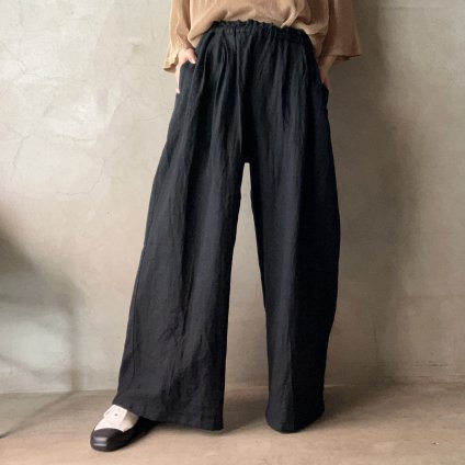 suzuki takayuki gathered pants ʥ業 㥶ɥѥĭBlack