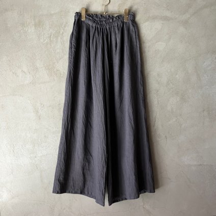 suzuki takayuki gathered pants ʥ業 㥶ɥѥĭTwiligth grey