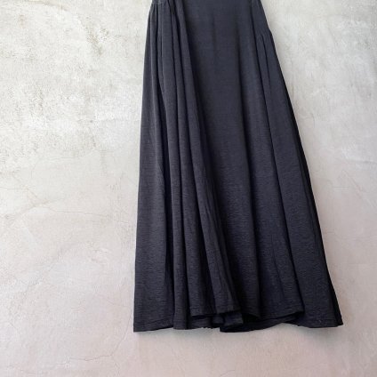 suzuki takayuki linen dress（スズキタカユキ リネンドレス）Black