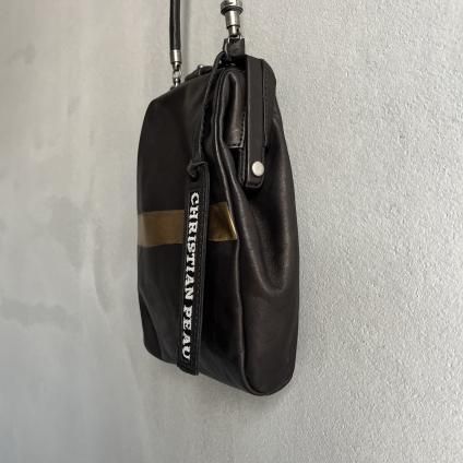 m*i様 【新品】CHRISTIAN PEAU ショルダー　ブラック CHRISTIAN PEAU クリスチャンポー 2way レザー ショルダー