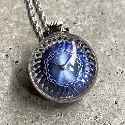 SEIKO セイコーペンダントウォッチ　手巻き　 球体　裏スケルトン SEIKO セイコーペンダントウォッチ 手巻き 球体 裏スケルトン SEIKO