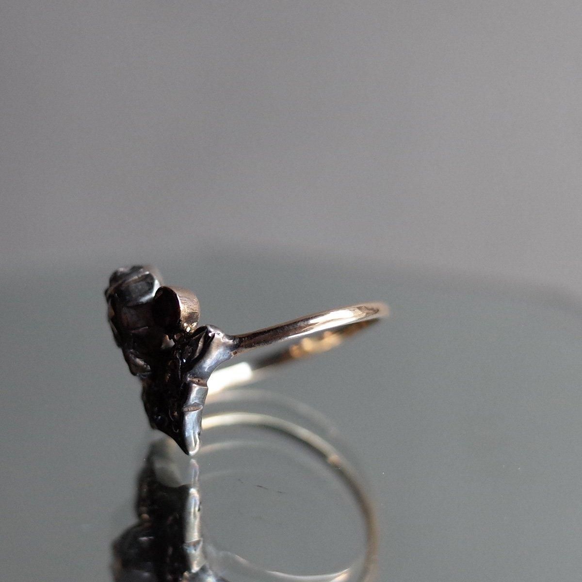 Early Victorian Giardinetti Ring Diamond Garnetʥȥꥢ ǥͥåƥ   ͥåȡ