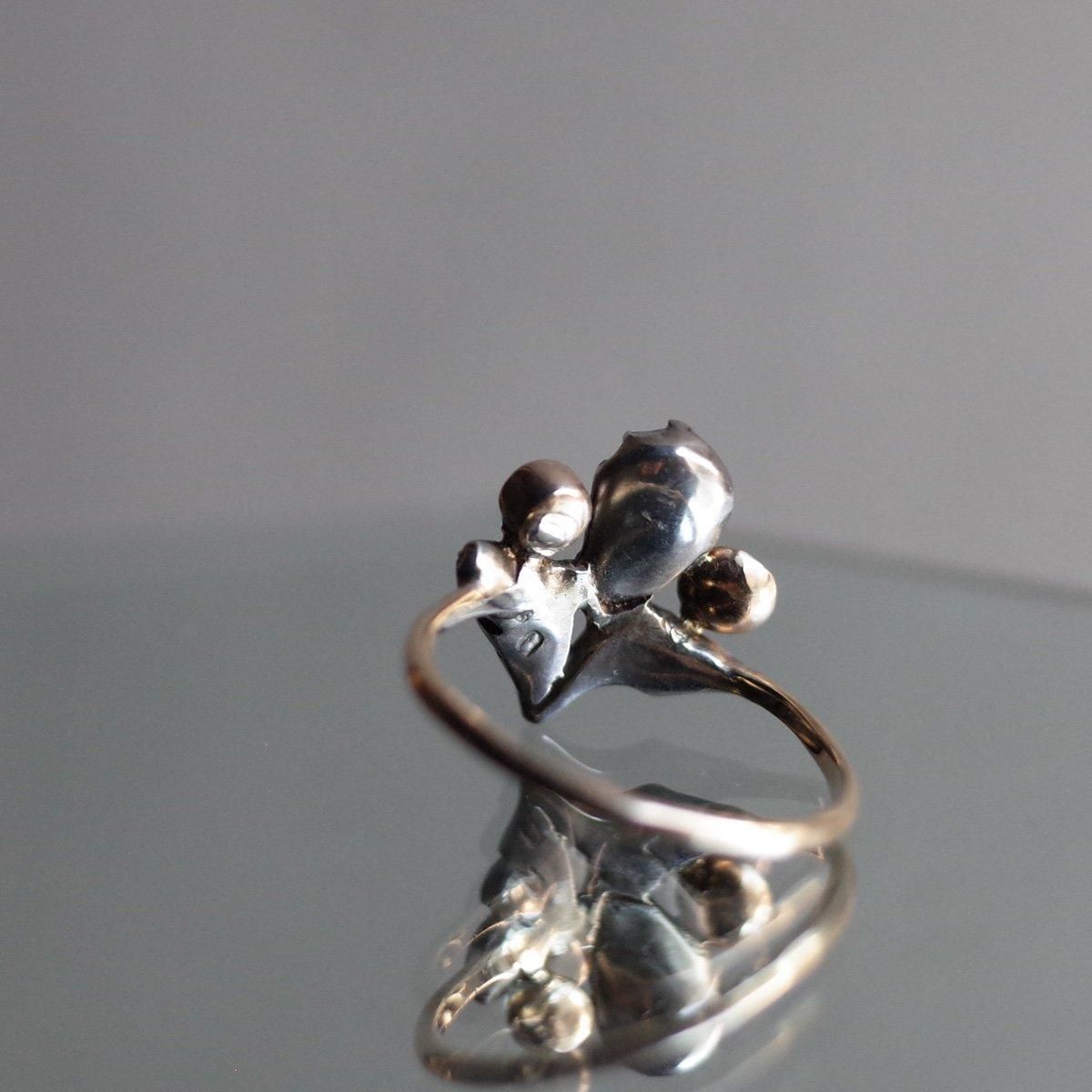 Early Victorian Giardinetti Ring Diamond Garnetʥȥꥢ ǥͥåƥ   ͥåȡ