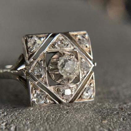 1920's WG Diamond Ring 1920ǯ ۥ磻ȥ  󥰡