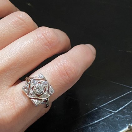 1920's WG Diamond Ring 1920ǯ ۥ磻ȥ  󥰡