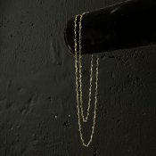 momocreatura Full Of Heart Chain Necklace（ハートのチェーンネックレス ゴールド）80cm