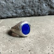 momocreatura  Signet Ring Lapis Lazuli （シグネットリング ラピスラズリ シルバー）