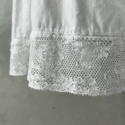 France Antique Cotton Hem Lace Skirtʥƥ åȥ إ졼 ȡ