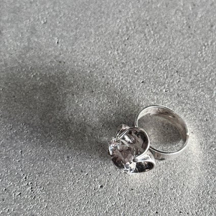 1960 - 70's Bengt Hallberg Silver Rock Crystal Ring（ベンクト ハルベルク シルバー 水晶 リング） 
