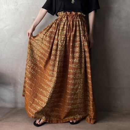 Vintage Handmade Batik Flare Skirtʥơ ϥɥᥤ Хƥå ե쥢 ȡ