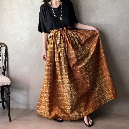 Vintage Handmade Batik Flare Skirtʥơ ϥɥᥤ Хƥå ե쥢 ȡ