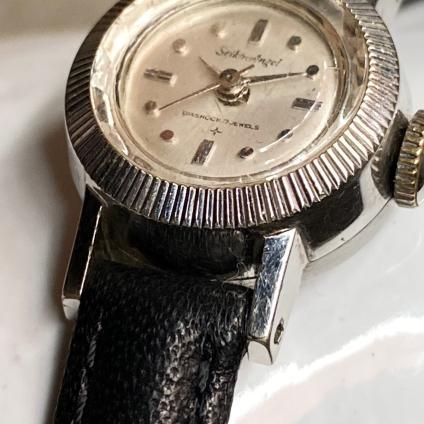SEIKO ANGEL(セイコー エンジェル)カットガラス 3針 -JeJe PIANO ONLINE BOUTIQUE 神戸のアンティーク時計 ,ジュエリー,ファッション専門店 SEIKO ANGEL(セイコー エンジェル)カットガラス 3針 -JeJe PIANO ONLINE BOUTIQUE 神戸のアンティーク時計 ,ジュエリー,ファッション専門店
