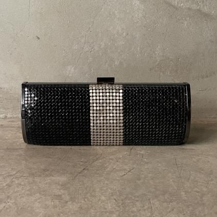 Vintage BlackSilver Mesh Bagʥơ ֥åС åХå