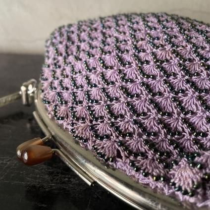 Vintage Shell Crochet Beads Bag(ヴィンテージ シェル模様 Vintage Shell Crochet Beads Bag(ヴィンテージ シェル模様