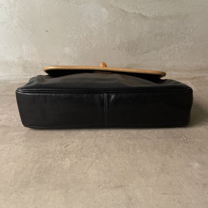 Vintage Italy Leather Rattan Hand Bagʥơ ꥢ 쥶  ϥɥХå