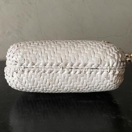 Vintage Italy Rattan Shoulder Bagʥơ ꥢ  ۥ磻 Хå