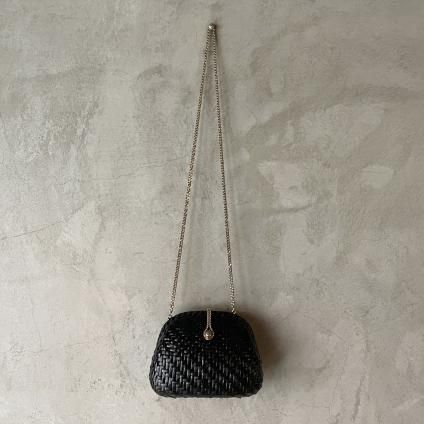 Vintage Italy Rattan Shoulder Bagʥơ ꥢ  ֥å Хå