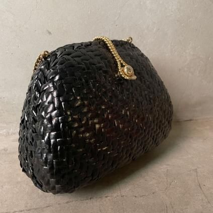 Vintage Italy Rattan Shoulder Bagʥơ ꥢ  ֥å Хå