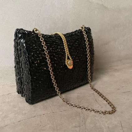 Vintage Italy Rattan Chain Bagʥơ ꥢ  ֥å  Хåˡ