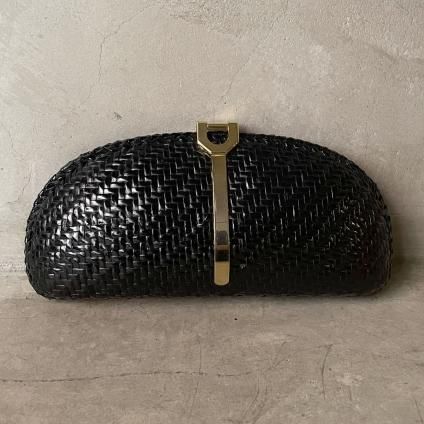 Vintage Italy Rattan Shoulder Bagʥơ ꥢ  ֥å Хåˡ