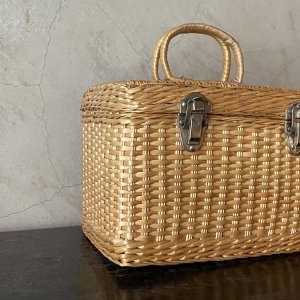 Vintage Rattan Basket Bagʥơ  Хå Хå