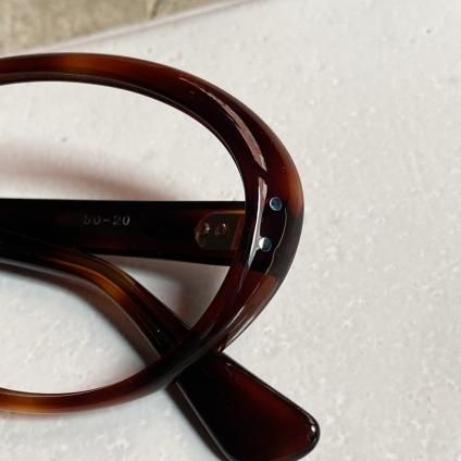 60's FRANCE  Oval Cat Eye FrameʥХ륭åȥ ᥬͥե졼Brown