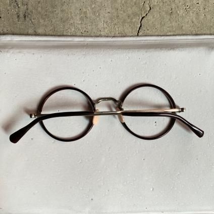 40's FRANCE Tortoise/Metal Round Frameʥ饦 ᥬͥե졼 봬