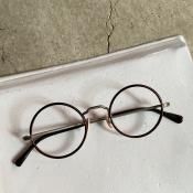 40's FRANCE Tortoise/Metal Round Frameʥ饦 ᥬͥե졼 봬