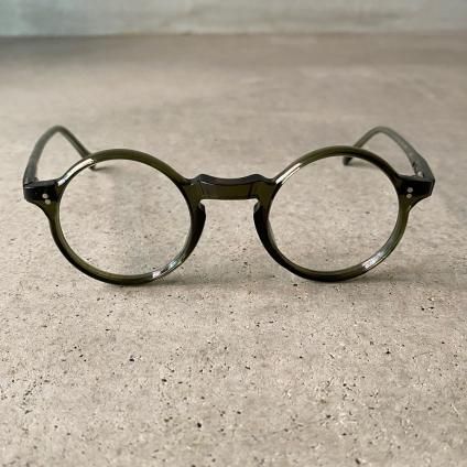 40's FRANCE Panto Frame ѥ ᥬͥե졼Smoky Green 