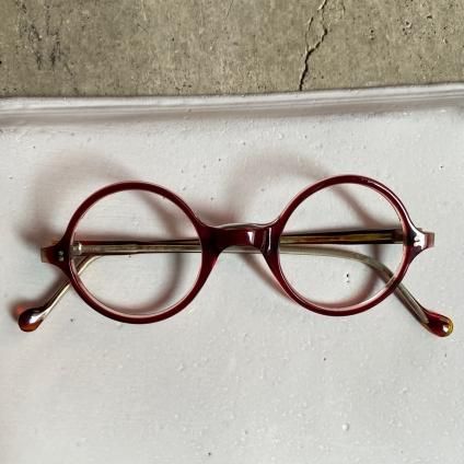 50's FRANCE Round Frame 饦 ᥬͥե졼RedClear