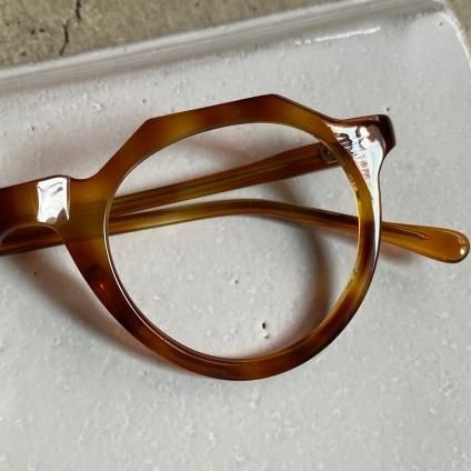 50's FRANCE Crown Panto Frameʥ饦ѥ ᥬͥե졼Tortoise