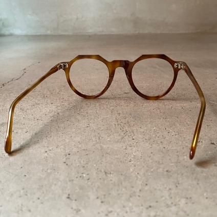 50's FRANCE Crown Panto Frameʥ饦ѥ ᥬͥե졼Tortoise