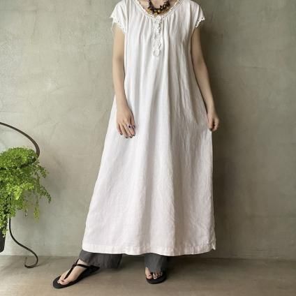<img class='new_mark_img1' src='https://img.shop-pro.jp/img/new/icons38.gif' style='border:none;display:inline;margin:0px;padding:0px;width:auto;' />20OFF1910~30's France Linen Nightyʥե ͥ å׻ɽ ʥƥ
