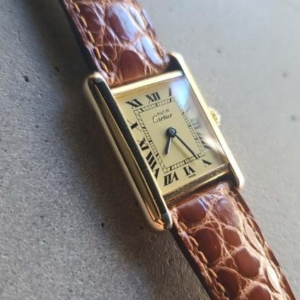  Cartier Must de Cartier (ƥ ޥ ɥ ƥ) IVORY ROMAN SM ٥ȡ